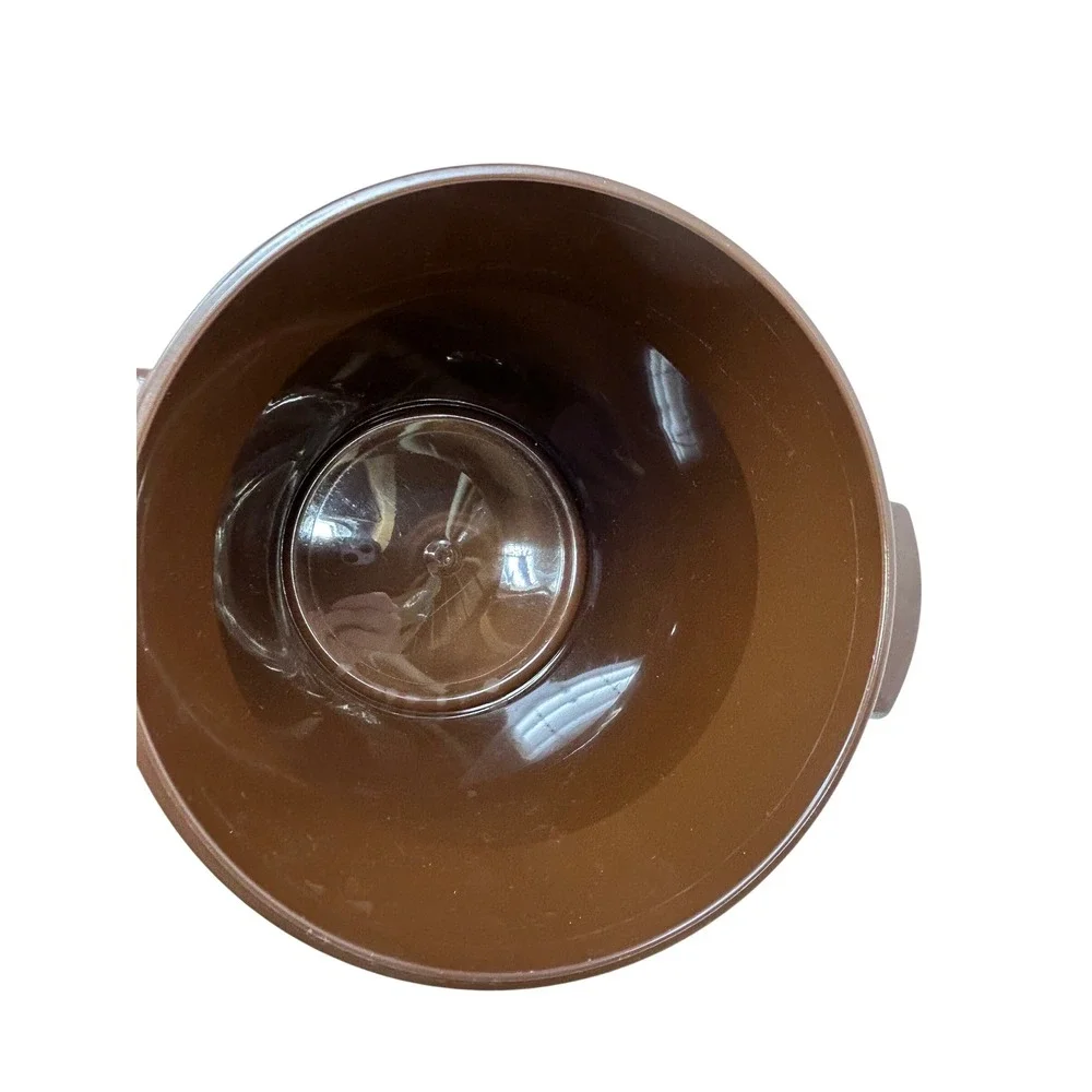 Dart Industries Old Oaken Bucket 1976‎ Ice Bucket Cooler Lid Handles Wood Grain